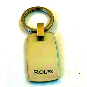 Vintage Rolf's Keychain Key Ring